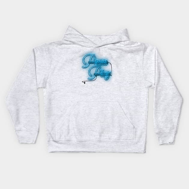 Press Play Kids Hoodie by amycoleman